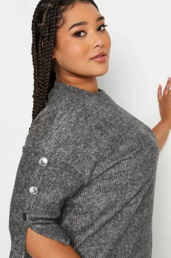 Button Detail Mini Dress