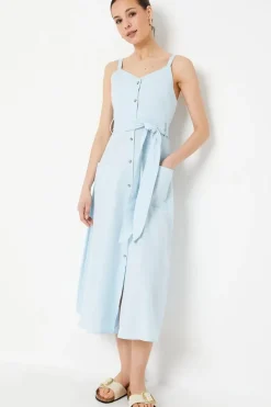 Button Down Midi Dress