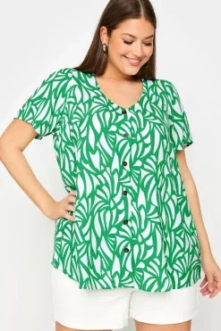Button Front Blouse
