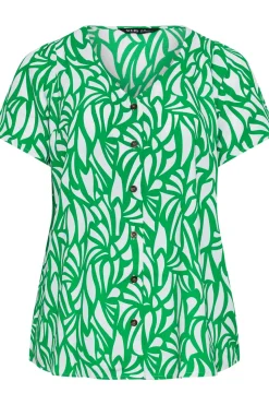 Button Front Blouse