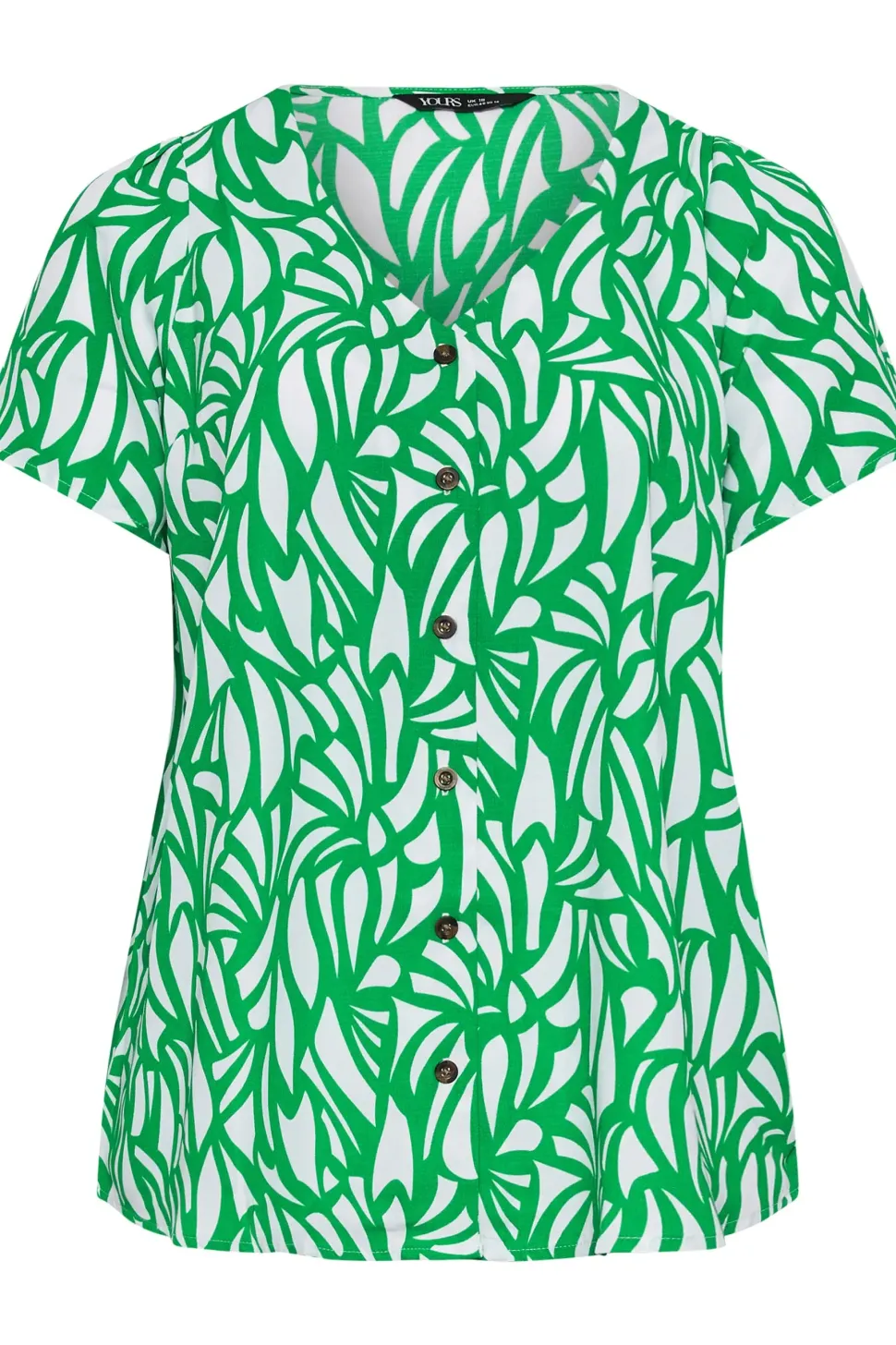 Button Front Blouse
