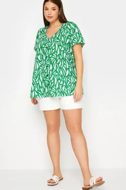 Button Front Blouse