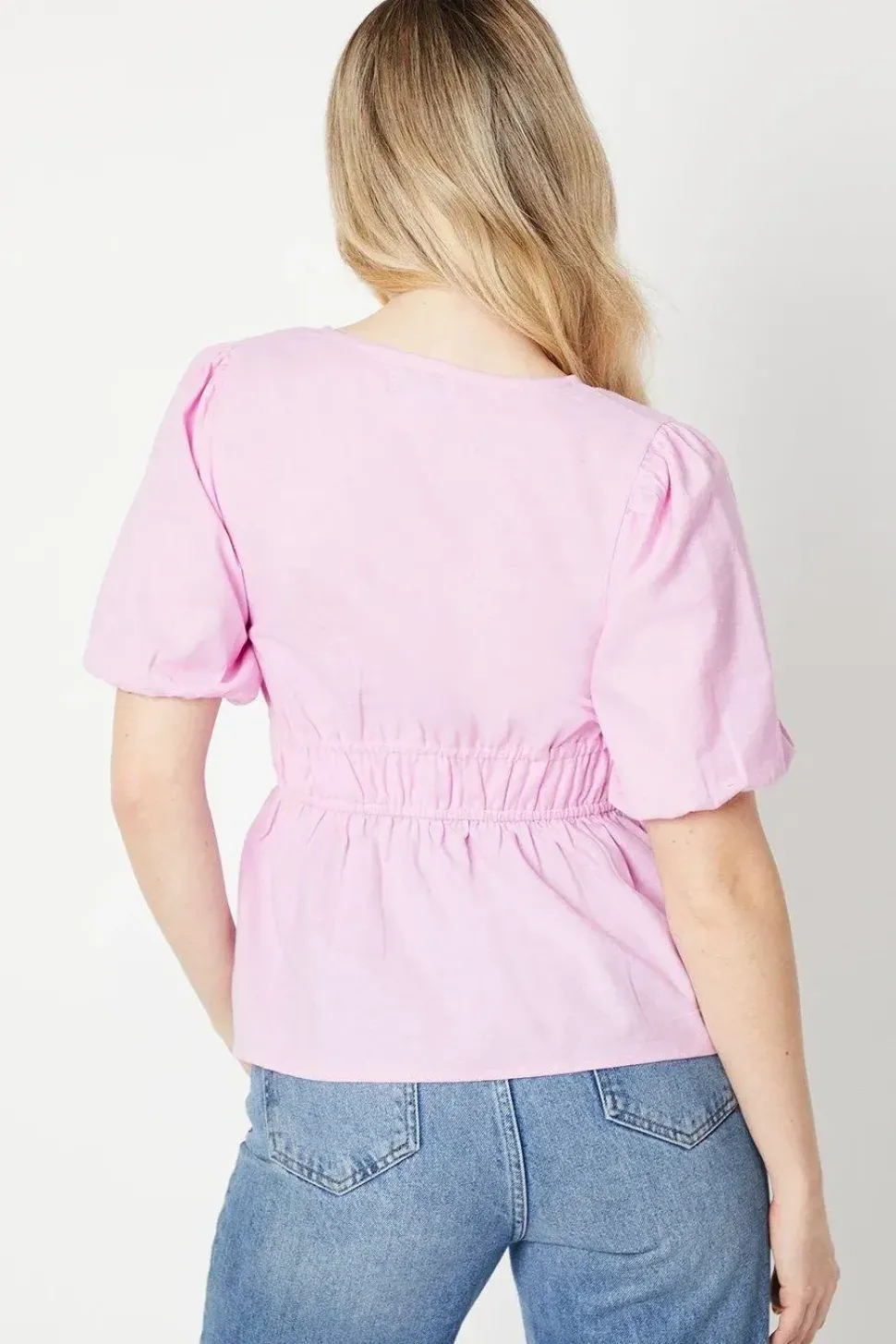 Button Front Blouse
