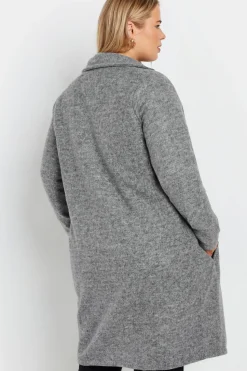 Button Front Midi Jacket