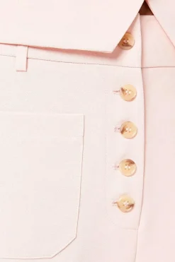 Button Front Patch Pocket Trouser