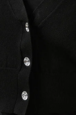 Button Through Cropped Cardigan