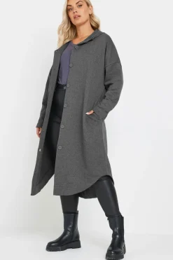 Button Through Hooded Jacket