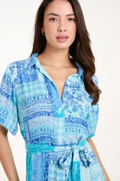 Button Through Shirt Dress