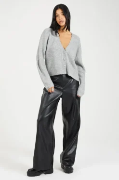 Button Through Soft Knit Cardigan