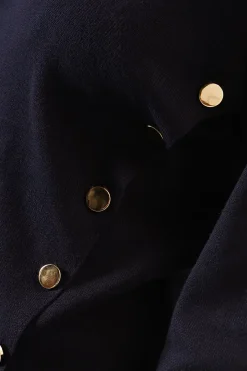 Button V Neck Jumper