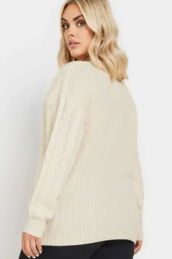 Cable Knit Cut Out Jumper