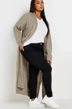 Cable Knit Maxi Cardigan