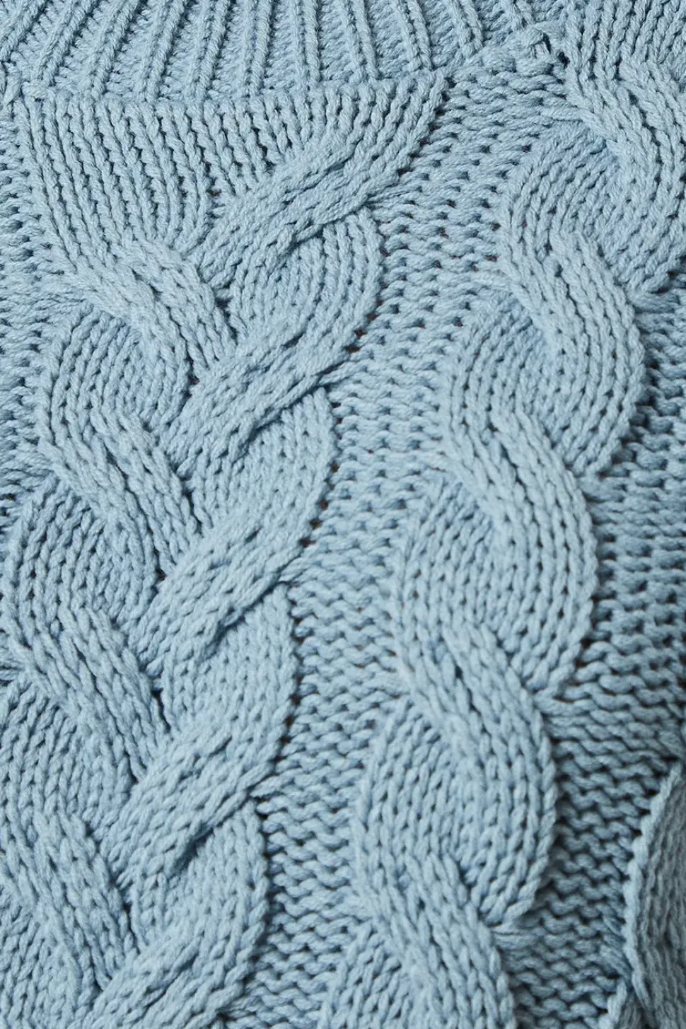 Cable Knitted Crew Neck Jumper