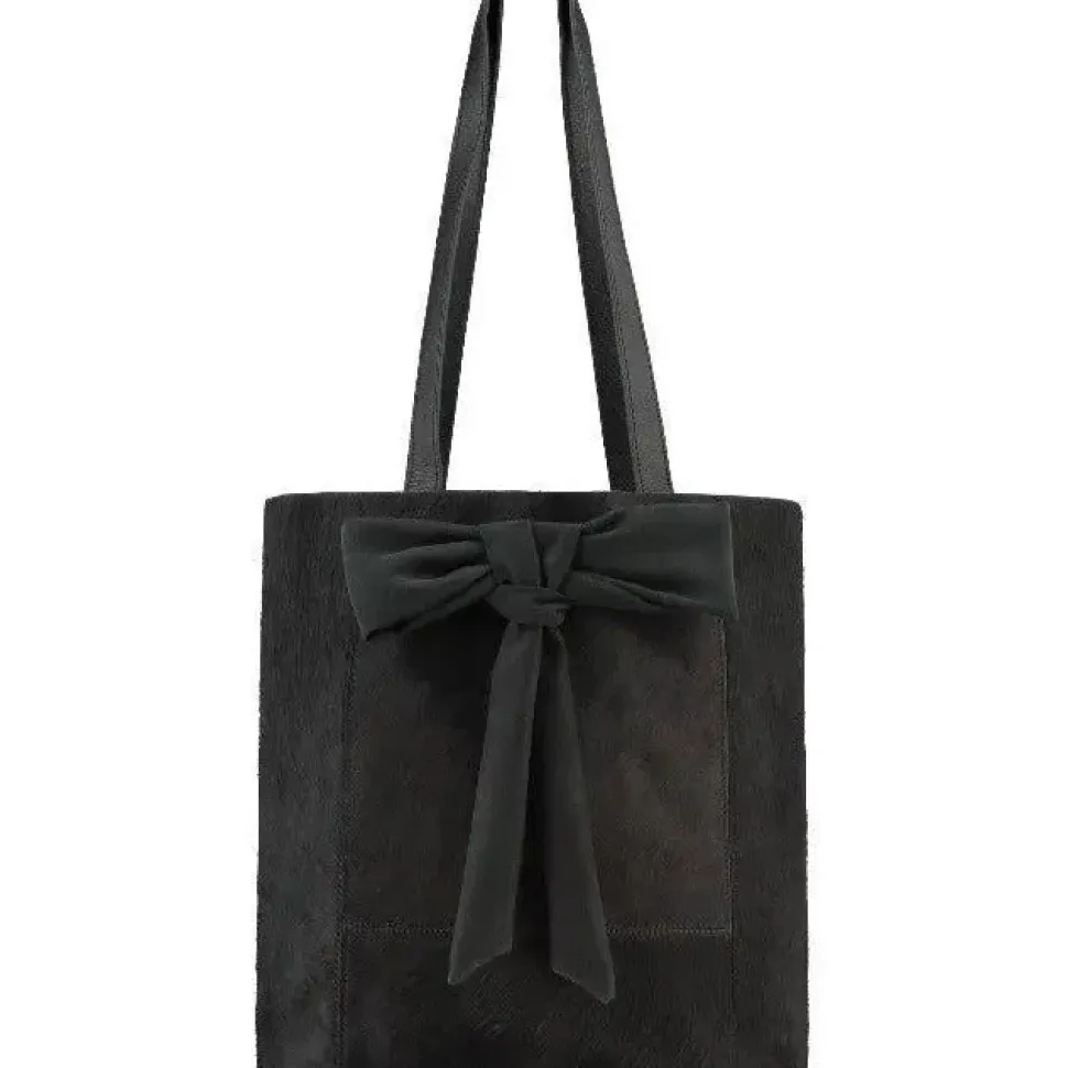 Camel Pebbled Leather Tote Shopper