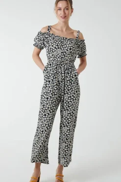 Cami Strap Bardot Daisy Jumpsuit