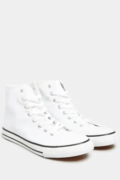 Canvas High Top Trainers