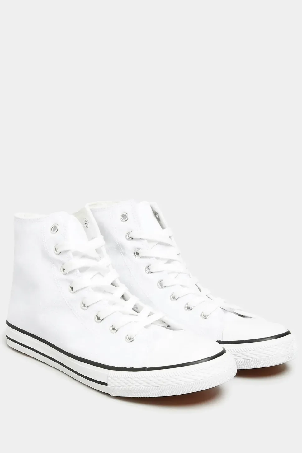 Canvas High Top Trainers