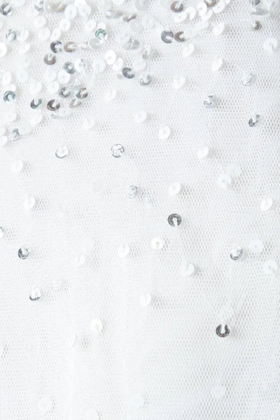 Cape Detail Ombre Embellished Mesh Wedding Dress