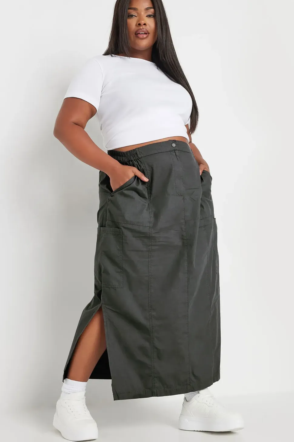 Cargo Maxi Skirt