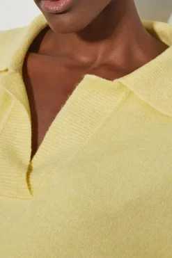 Carla Collar Jumper Yellow
