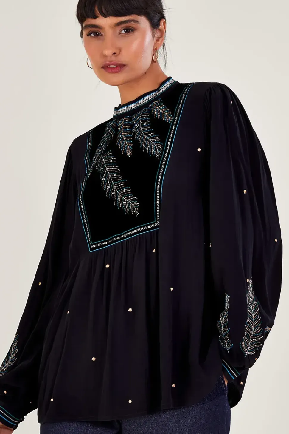 Casey Embroidered Blouse