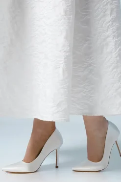 Cassia Bridal Satin High Heel Stiletto Court Shoe