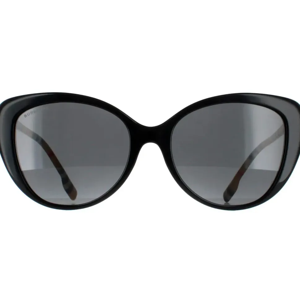 Cat Eye Black Dark Grey BE4407