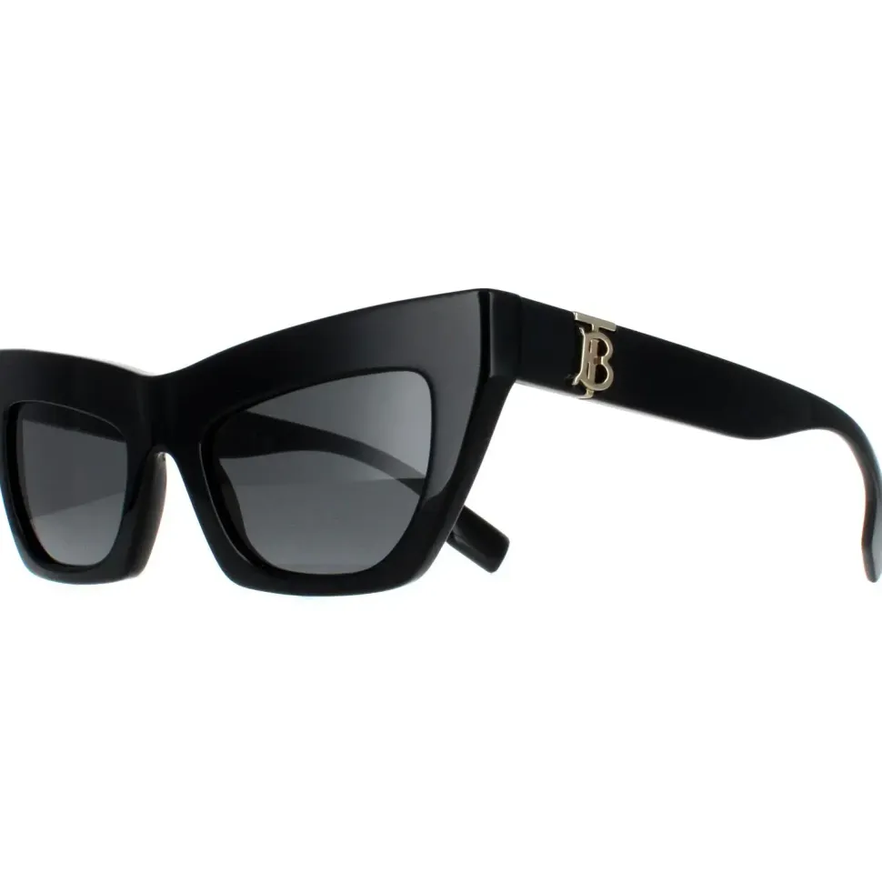 Cat Eye Black Dark Grey BE4405