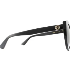 Cat Eye Black Grey Gradient Sunglasses