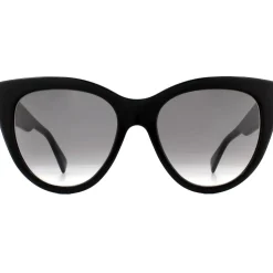 Cat Eye Black Grey Gradient Sunglasses
