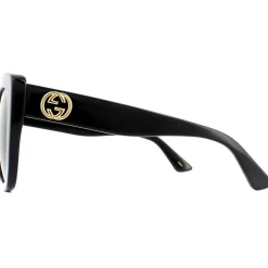 Cat Eye Black Grey Gradient Sunglasses