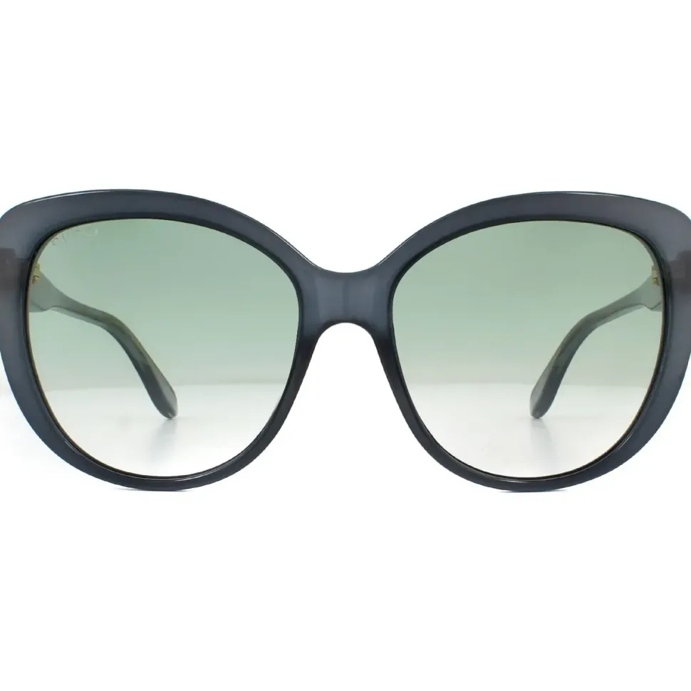 Cat Eye Blue Green Gradient Sunglasses
