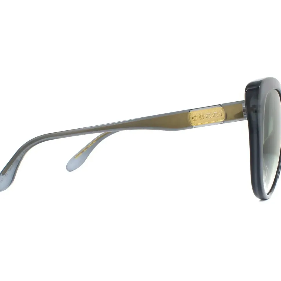 Cat Eye Blue Green Gradient Sunglasses