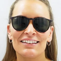 Cat Eye Dark Brown Brown Orange Gradient 5150 Sunglasses