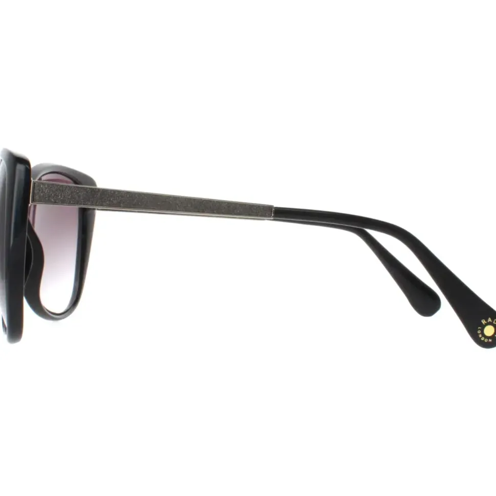 Cat Eye Glossy Black Purple Gwyneth