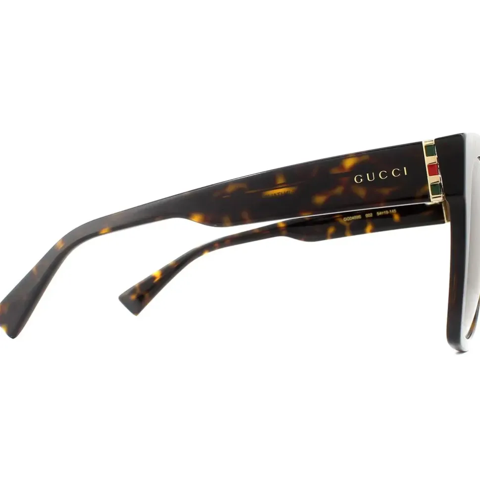 Cat Eye Havana Brown Gradient Sunglasses