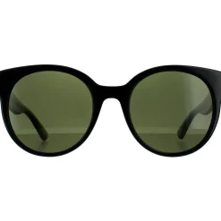 Cat Eye Havana with Blue and Red Brown Gradient GG0035SN Sunglasses