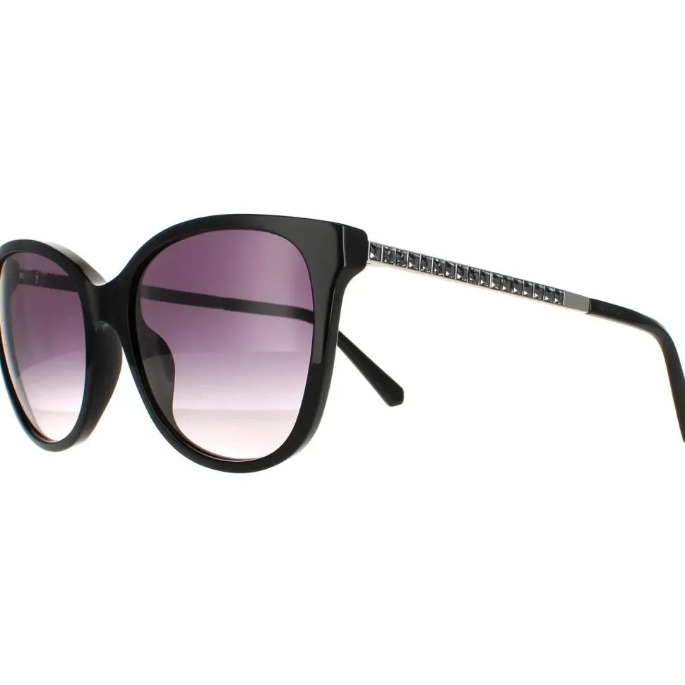 Cat Eye Matte Black Grey Gradient SK0218