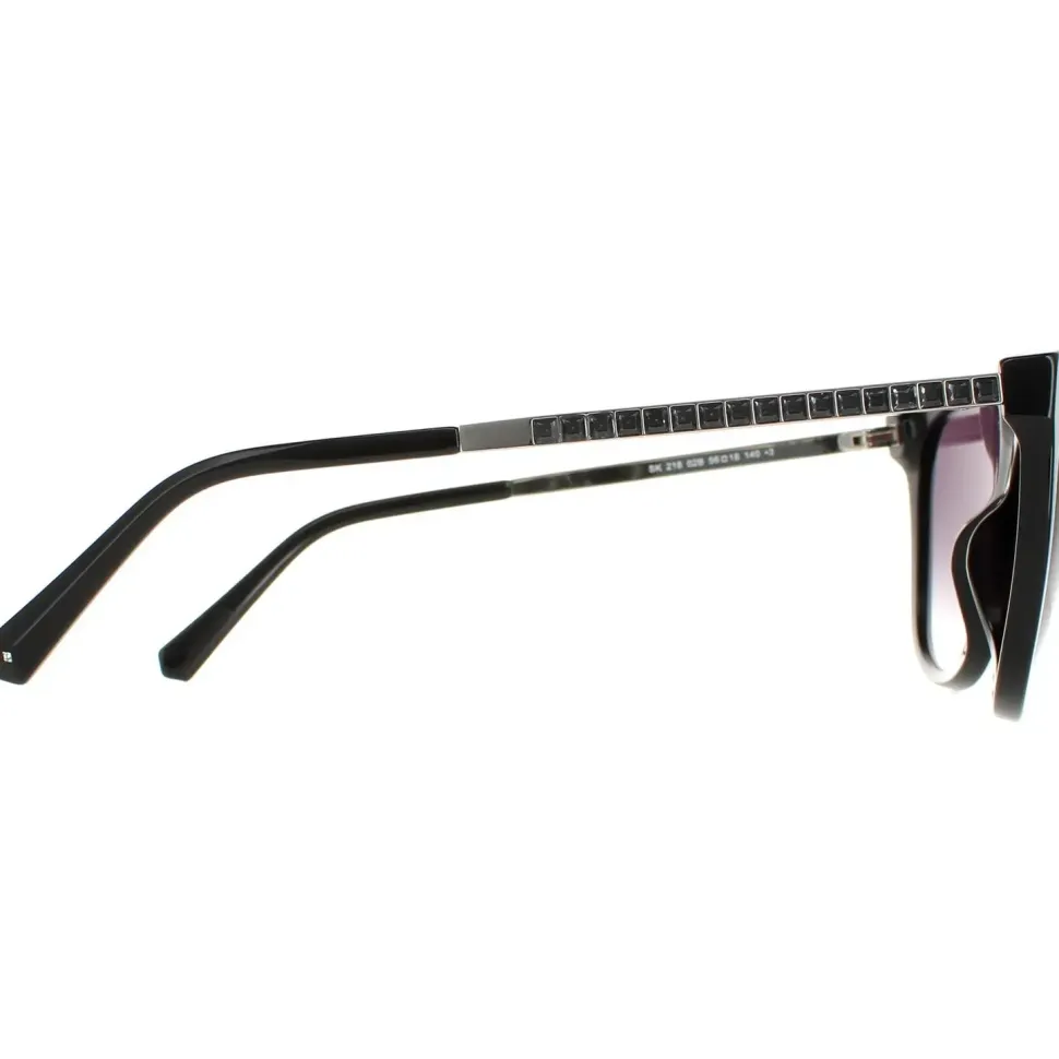 Cat Eye Matte Black Grey Gradient SK0218