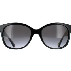 Cat Eye Shiny Black and Havana Grey Gradient Polarized RA5191