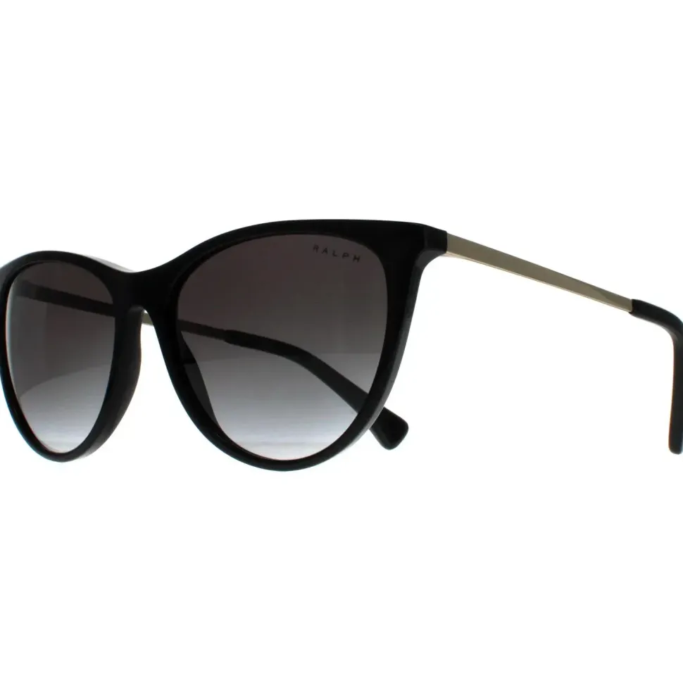 Cat Eye Shiny Black Grey Gradient RA5290