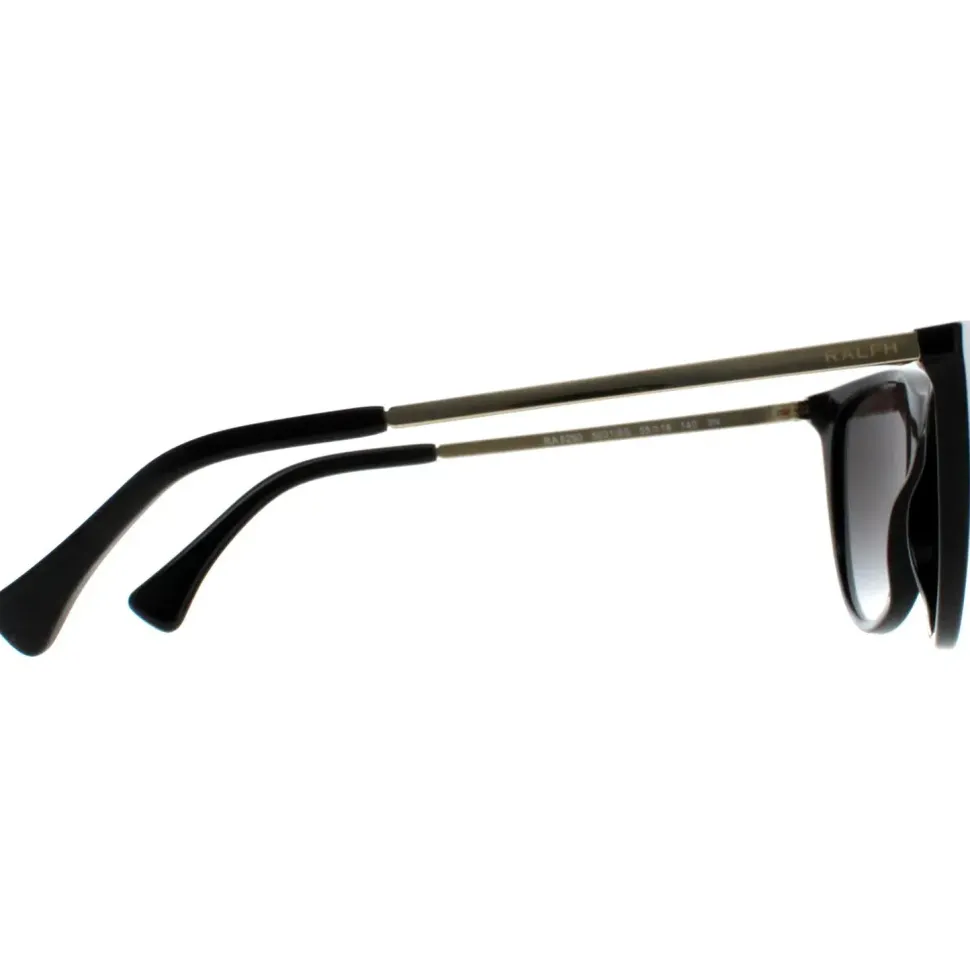 Cat Eye Shiny Black Grey Gradient RA5290
