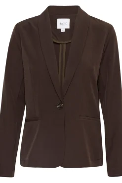 CelestSZ Shawl Collar Button Blazer-