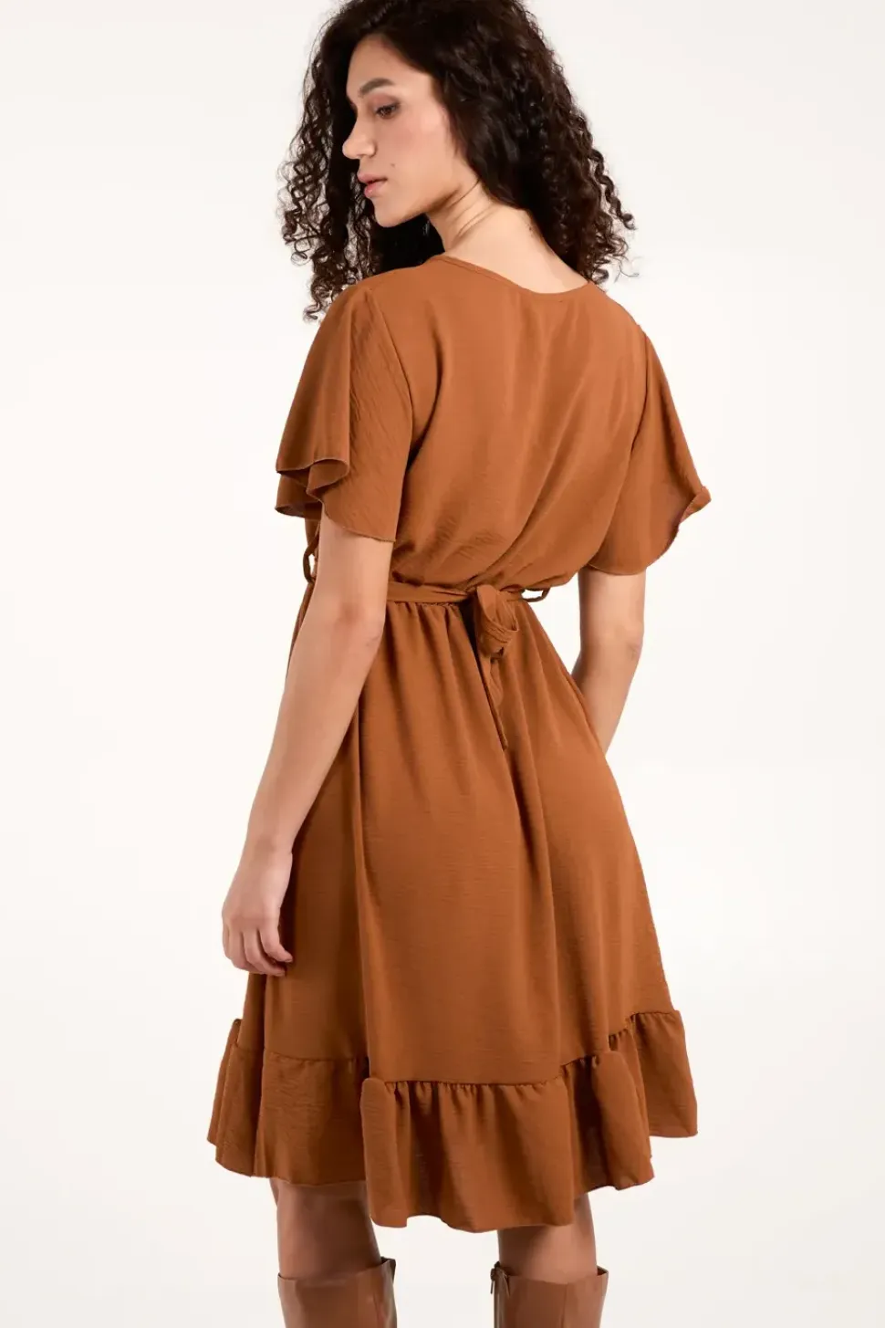 Chain Belt Dress