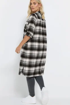 Check Maxi Shirt