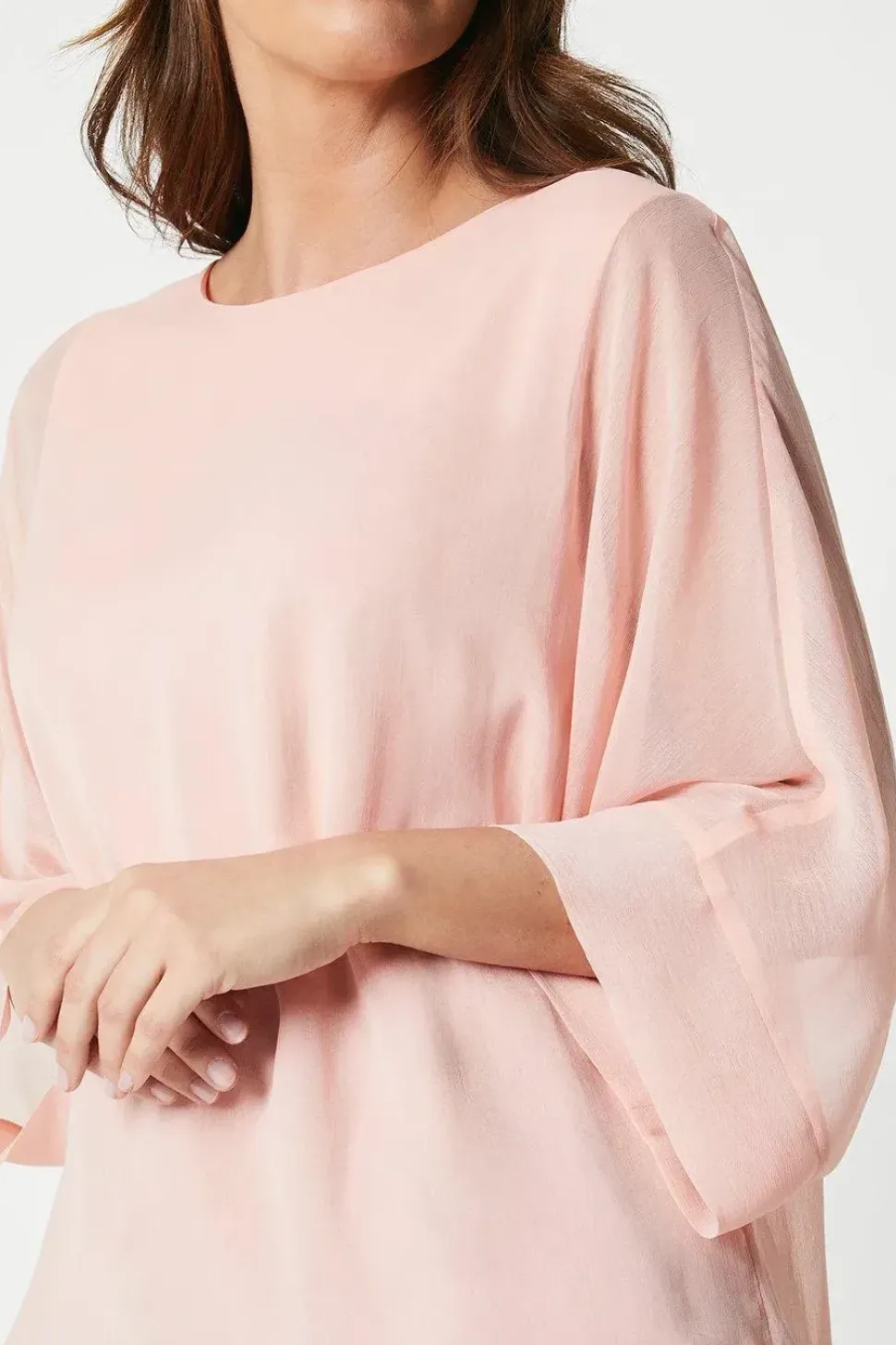 Chiffon Batwing Top
