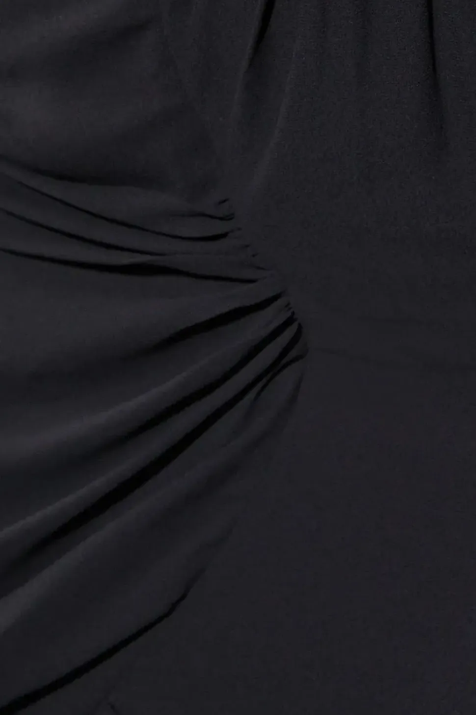 Chiffon Drape Top & Ruched Maxi Skirt Co-ord