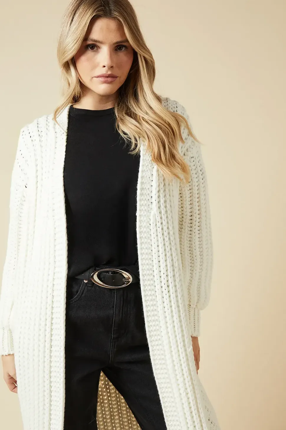 Chunky Maxi Cardigan