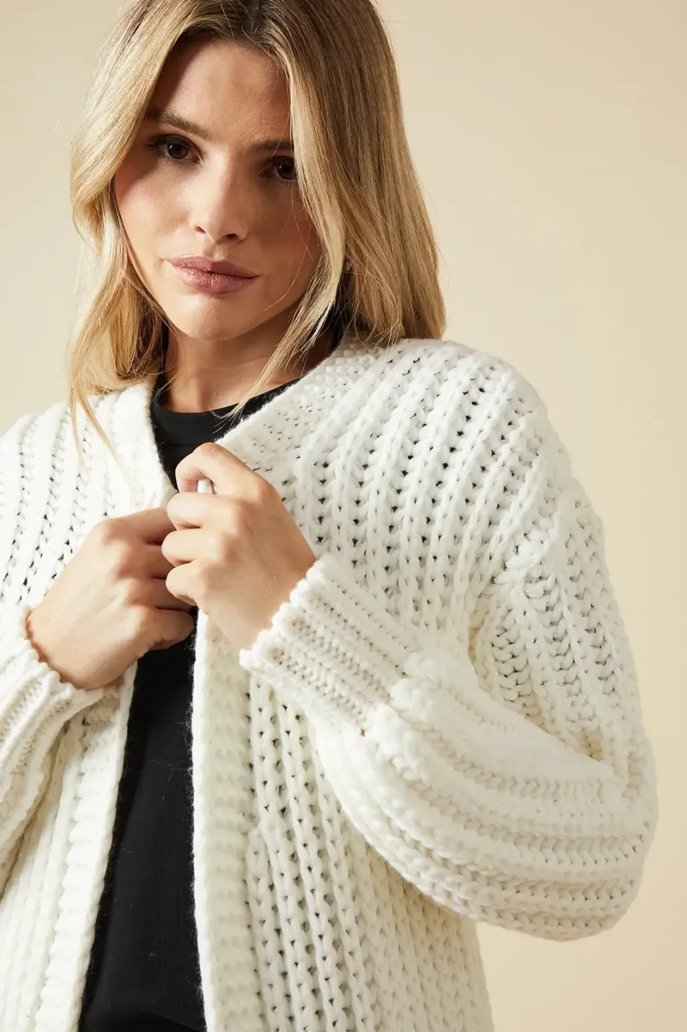Chunky Maxi Cardigan