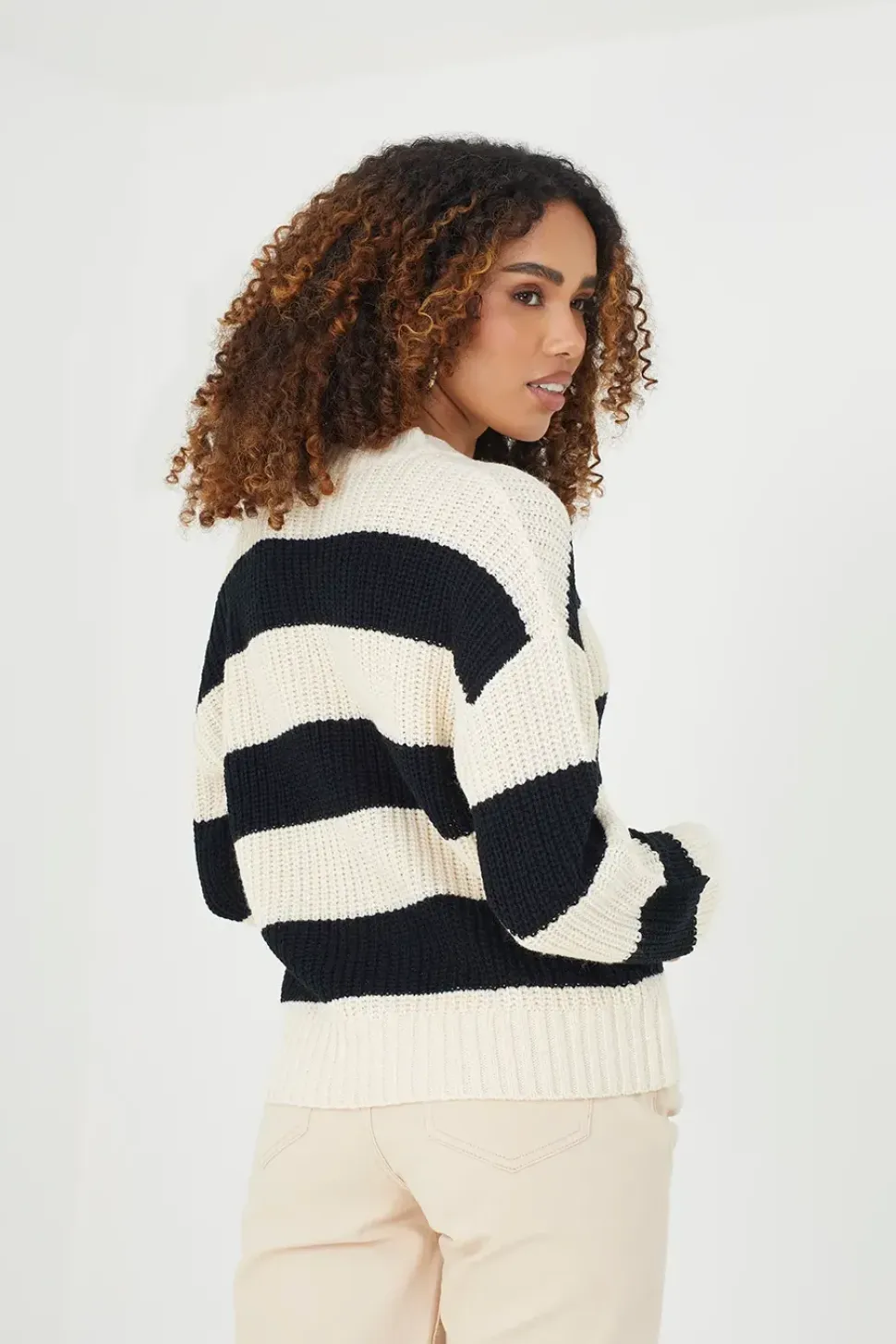 Chunky Rib Knit Cardigan